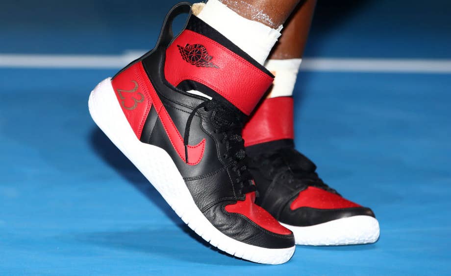 Serena Ted Custom Jordan Sneakers To Celebrate 23rd Grand Slam Complex 7013