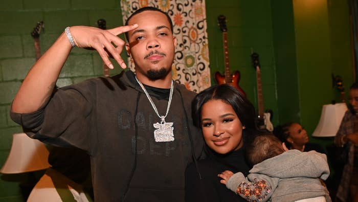 G Herbo and Taina photographed in Atlanta
