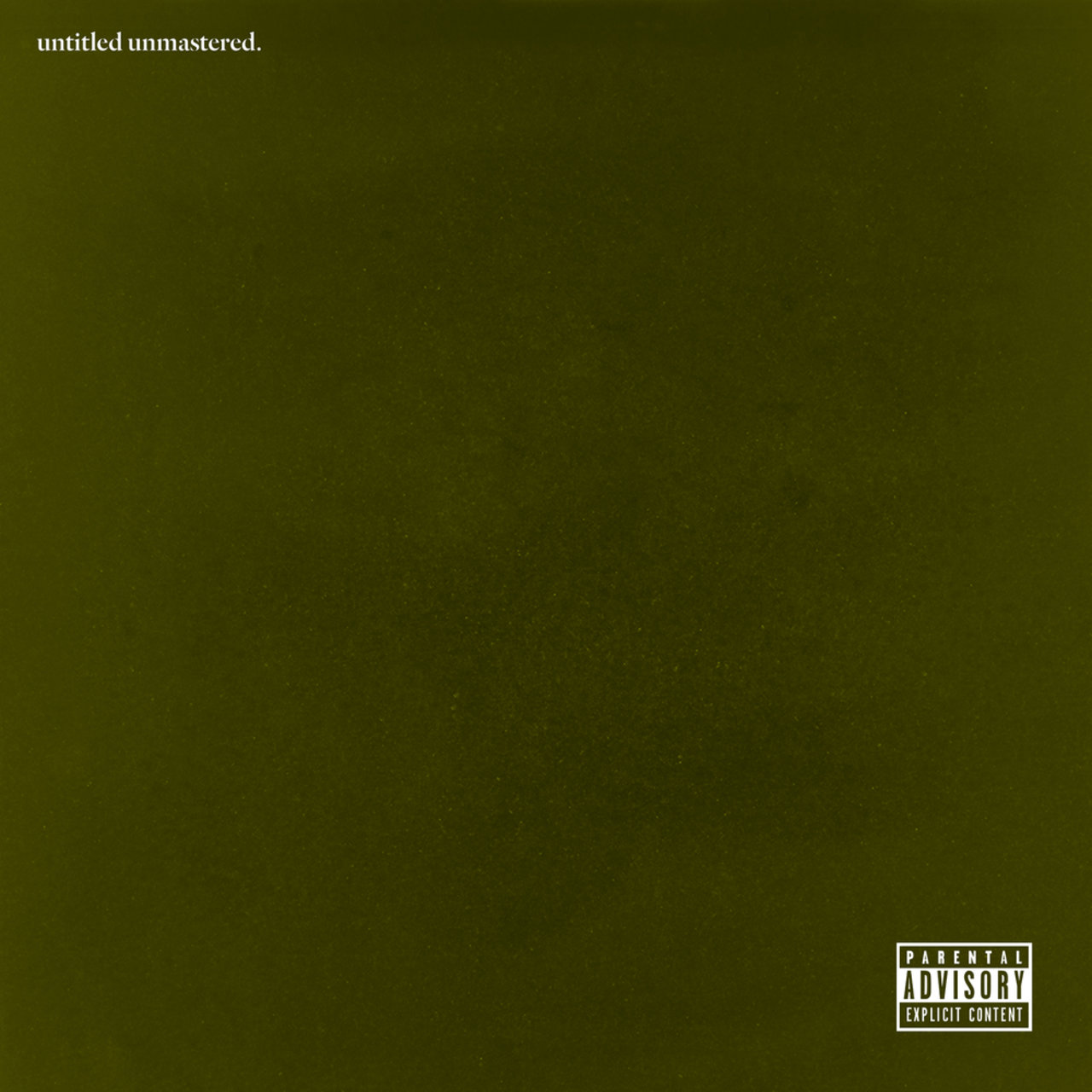 untitled unmastered kendrick cover