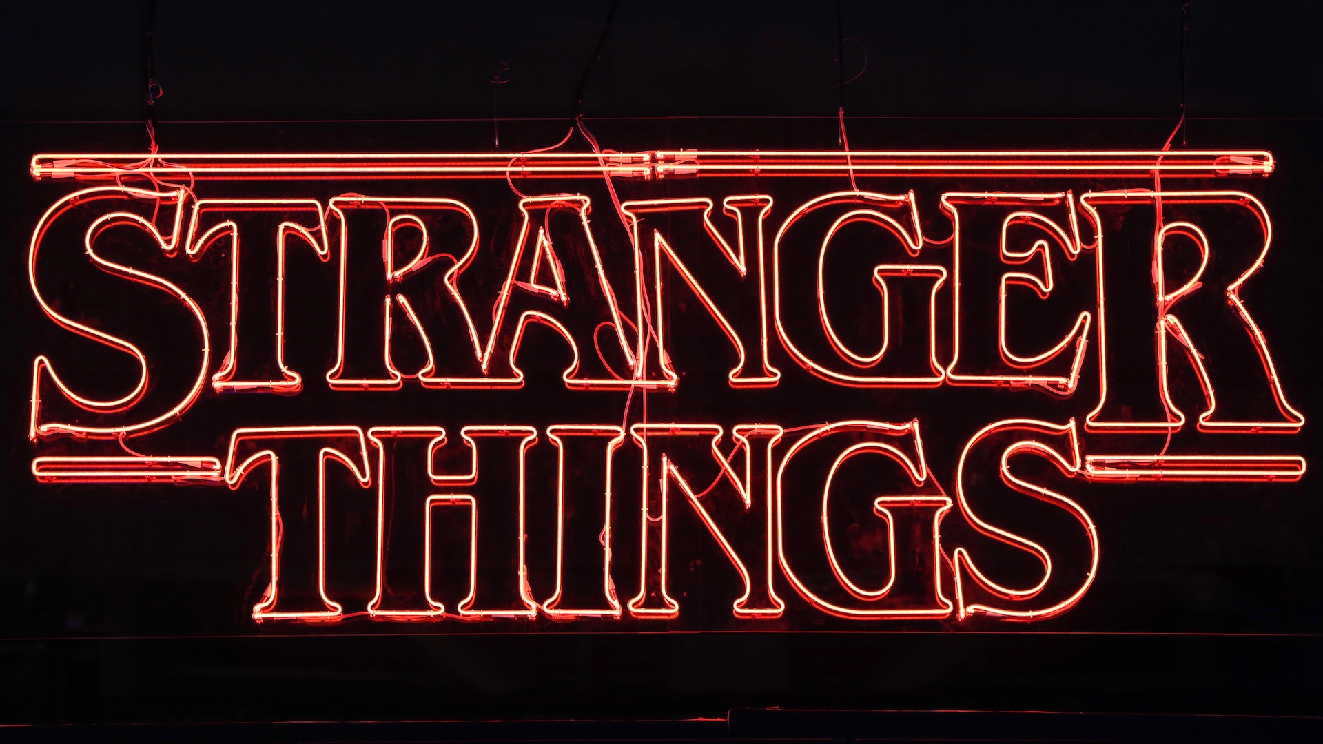 strangerthingslogo #stranger #things #logo #red #black - Carmine, HD Png  Download - vhv