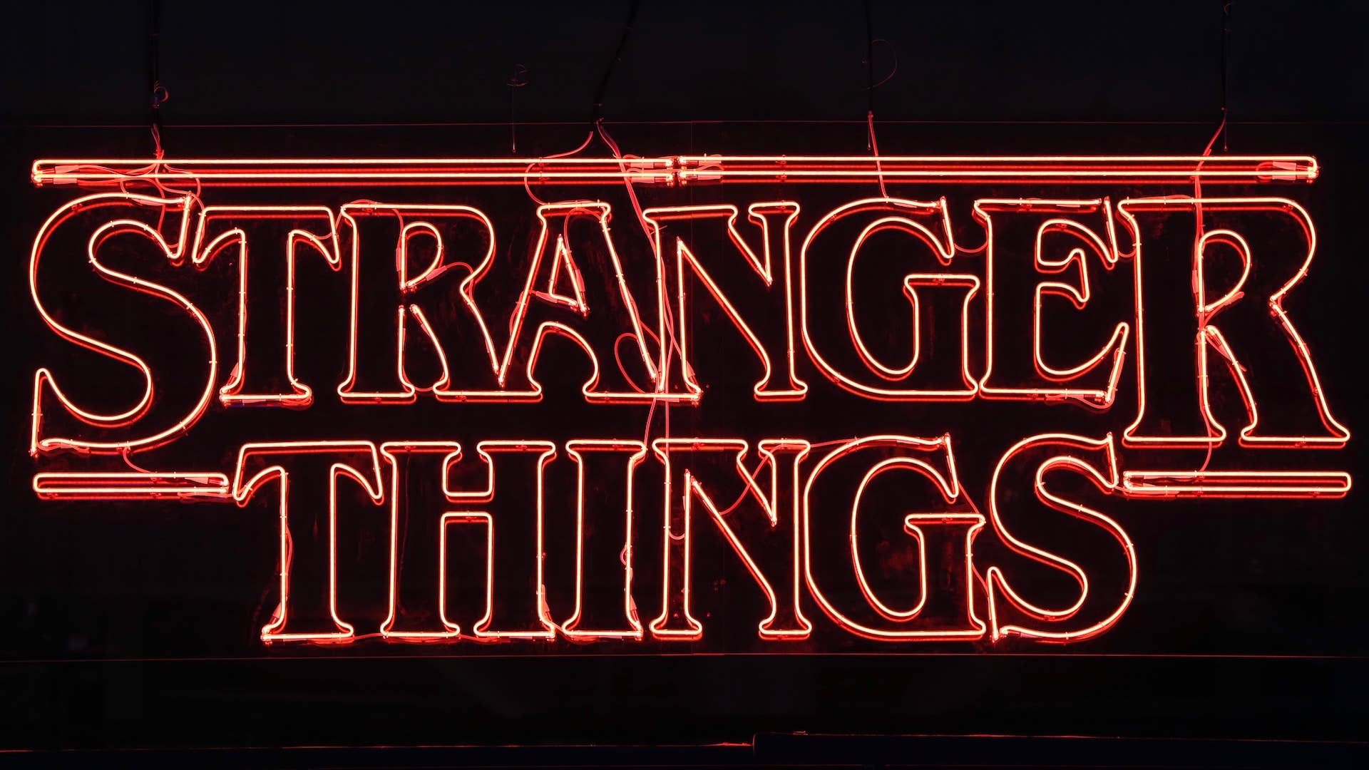 Stranger Things Netflix Logo Display