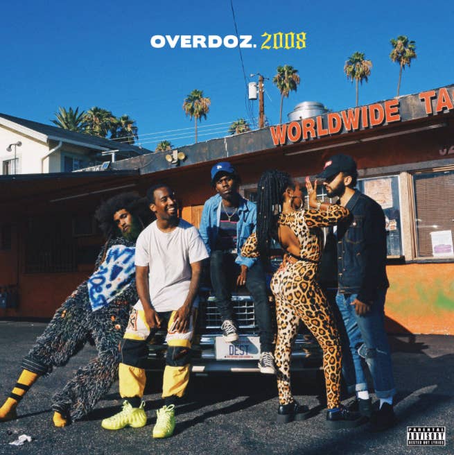 OverDoz. debut album &#x27;2008&#x27; cover art