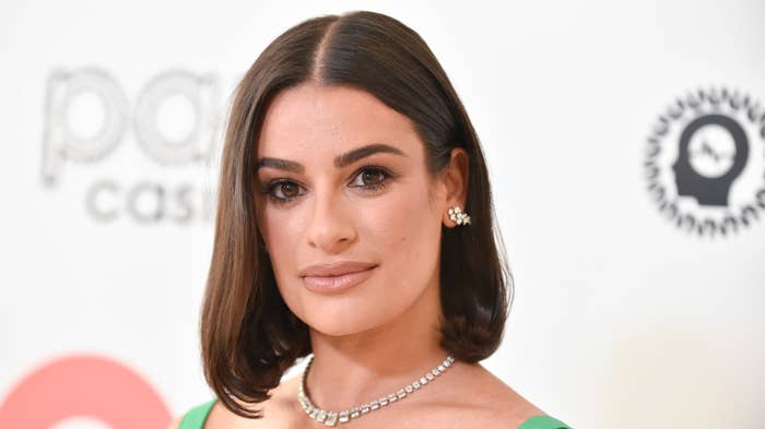 Lea Michele attends Elton John AIDS Foundation&#x27;s 30th Annual Academy Awards Viewing Party.