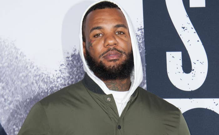 The Game at &#x27;Straight Outta Compton&#x27; premiere
