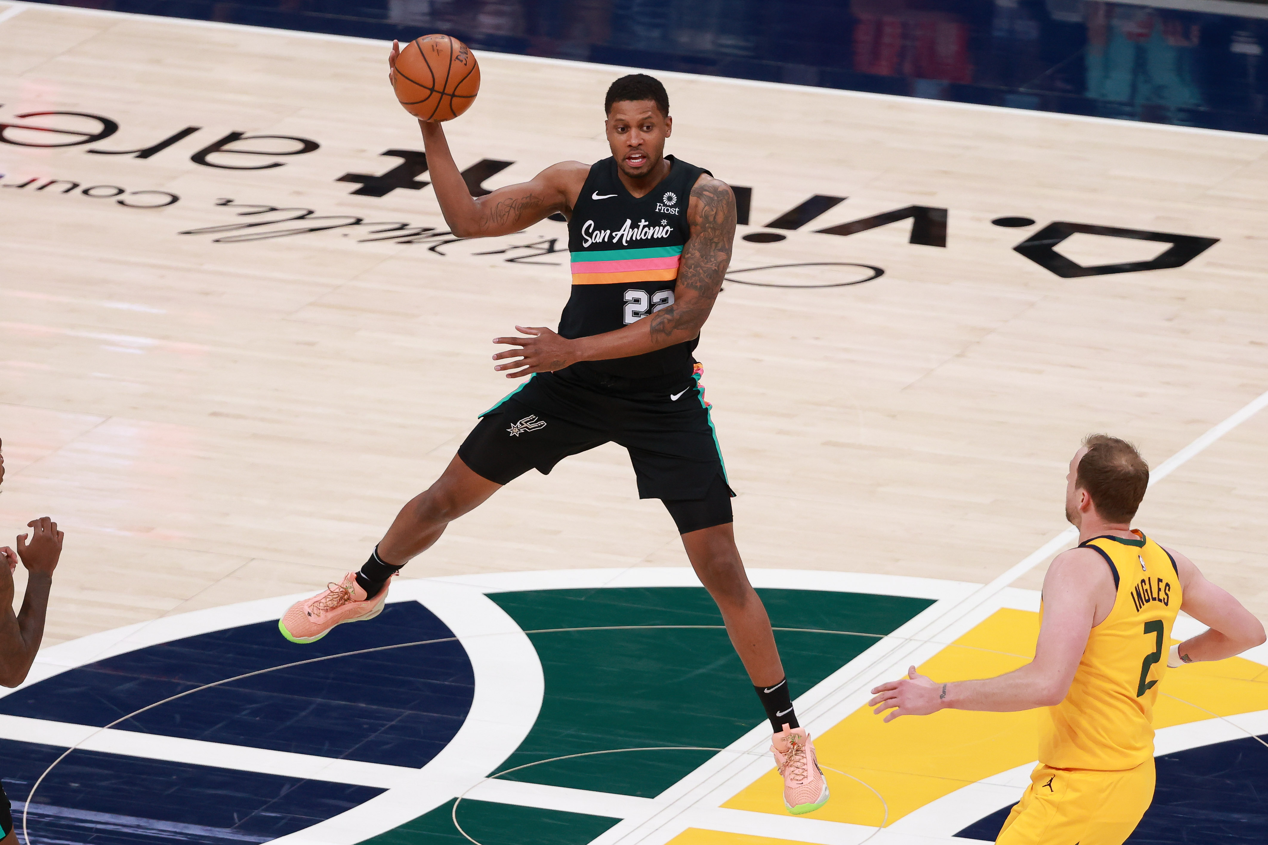 Rudy Gay Spurs Jazz 2021