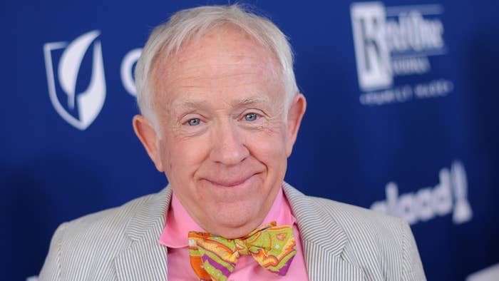 Leslie Jordan attends the 29th Annual GLAAD Media Awards at The Beverly Hilton Hotel
