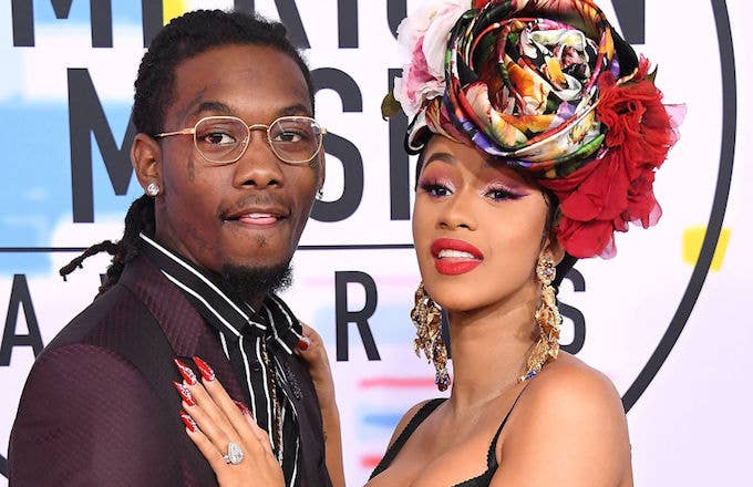 Offset, Cardi B cheating