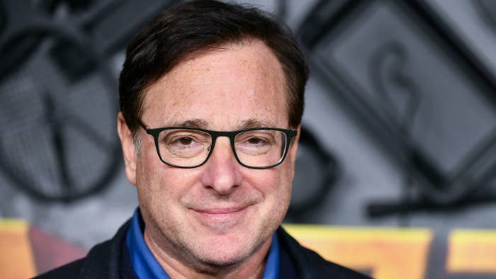 Bob Saget attends the red carpet premiere &amp; party for Peacock&#x27;s new comedy series &quot;MacGruber.&quot;