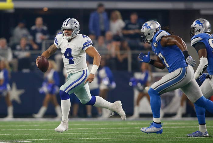 #SoleWatch: Dak Prescott Leads Cowboys to Victory in Yeezy Cleats | Complex