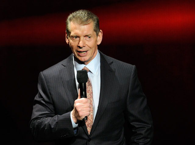 This is a picture of Vince McMahon.