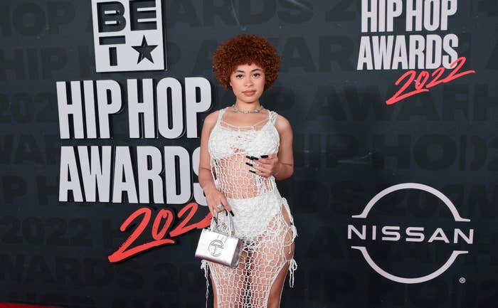 Ice Spice attends BET Hip-Hop Awards