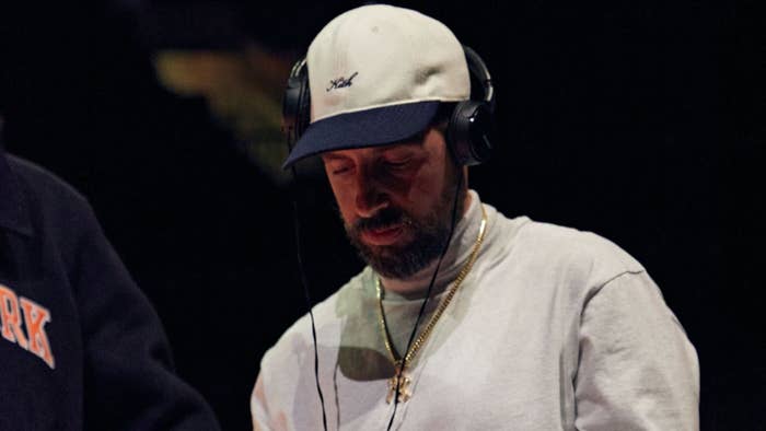 Kith founder Ronnie Fieg in hat