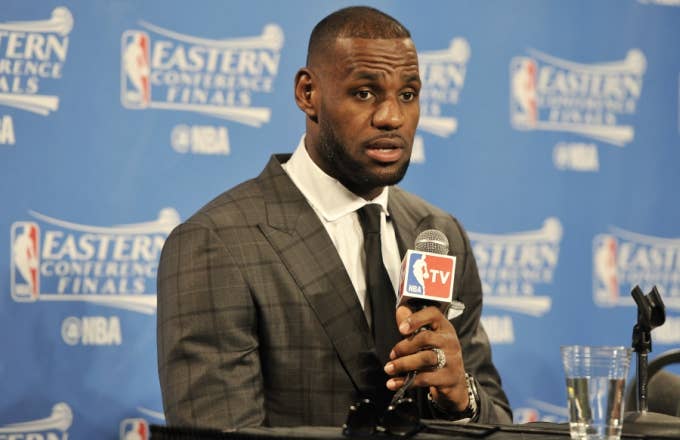 LeBron James is a social activist.