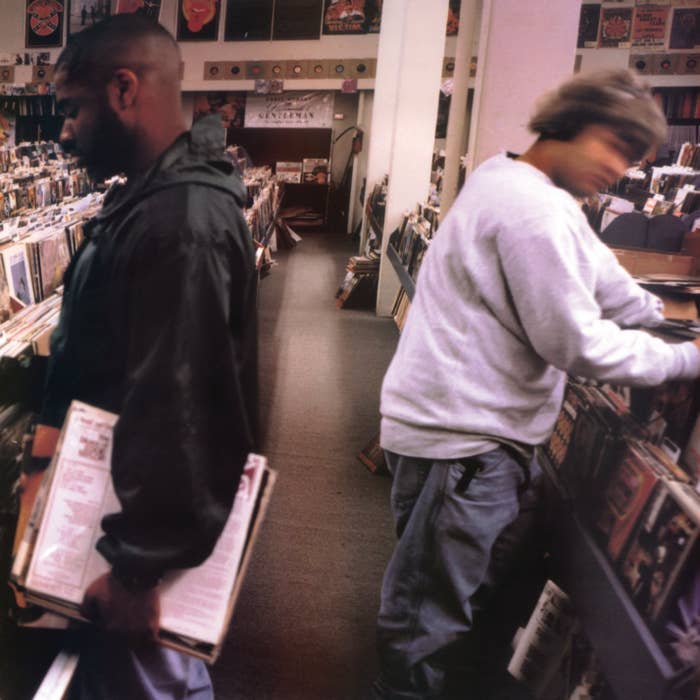DJ Shadow&#x27;s &#x27;Endtroducing&#x27; cover.