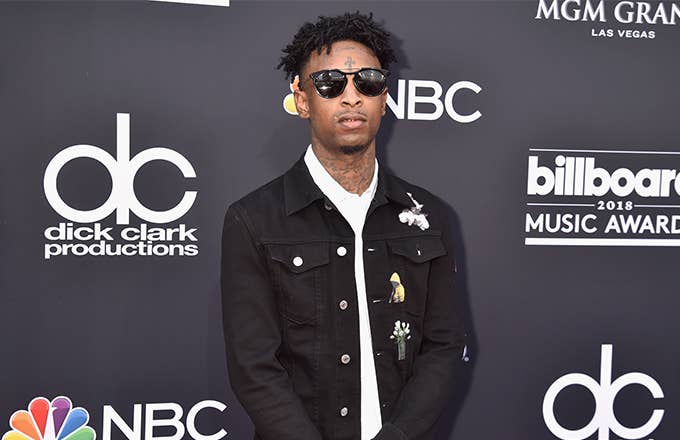 This is a photo of 21 Savage.