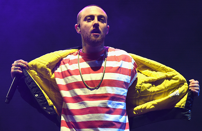 Mac Miller's Dad Attends Celebration Of His Son's Life At Blue