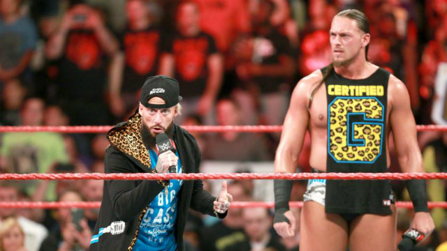 WWE Superstars Enzo Amore and Big Cass.