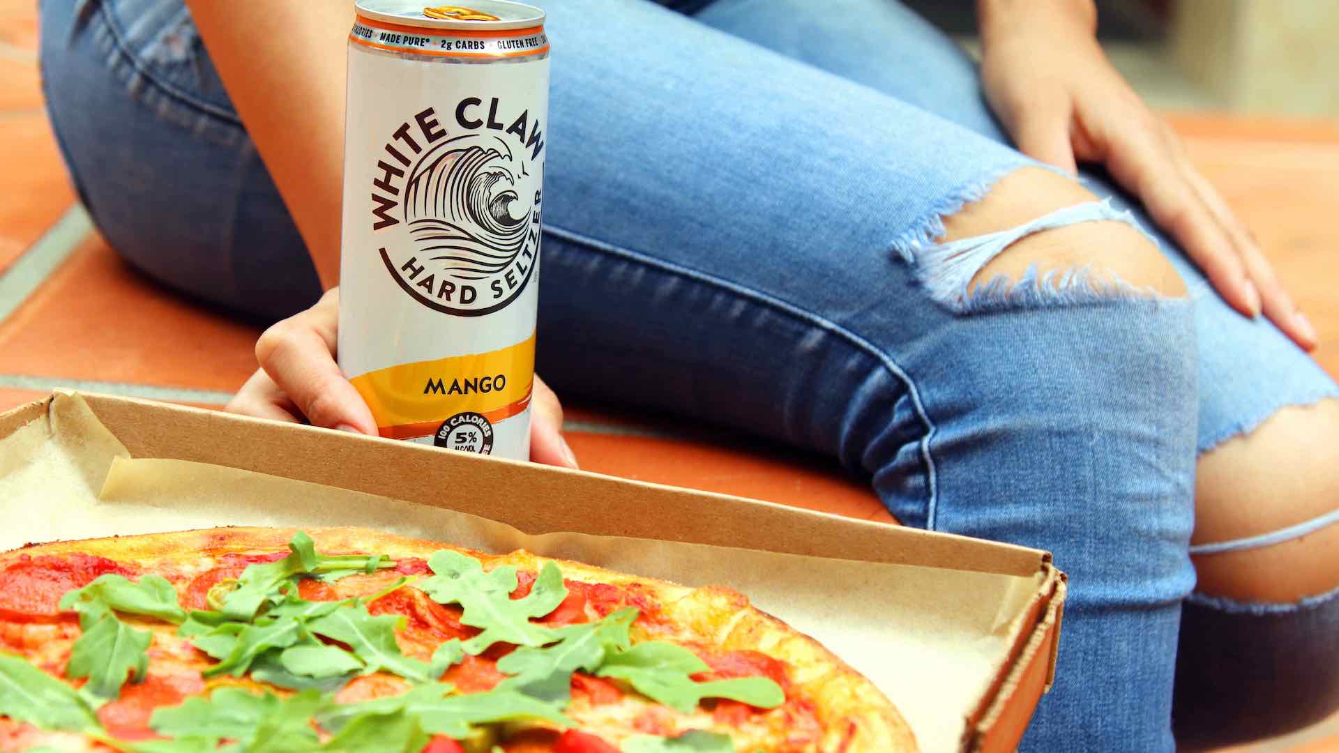 white claw pizza