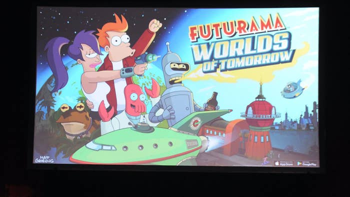 Futurama Worlds of Tomorrow Event in Hollywood at Avalon.