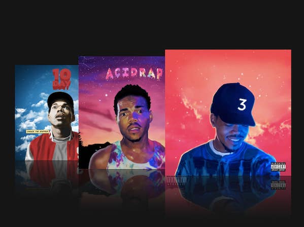 chance mixtape covers