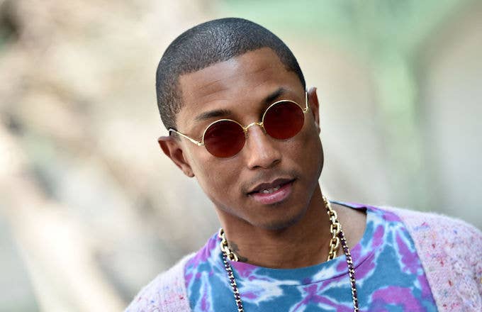 Pharrell at Chanel