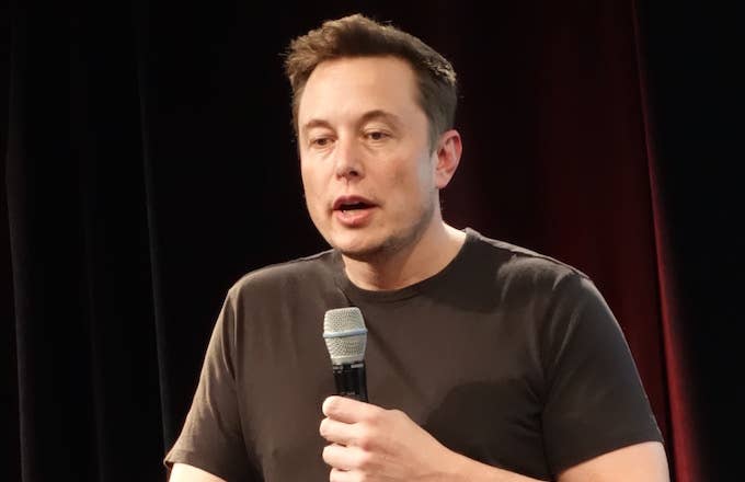 Elon Musk closing the 2016 Tesla Annual Shareholders&#x27; meeting.