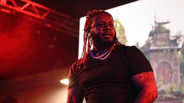 T Pain performs at FLUF World Presents Fluf Haus LA