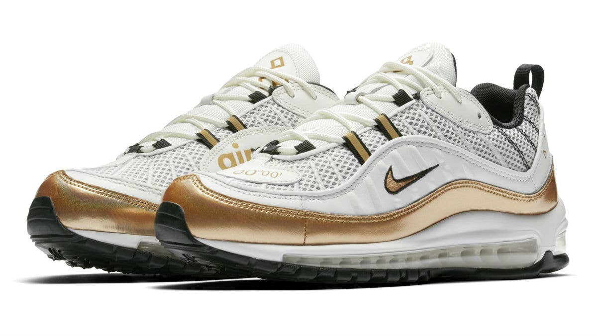 Nike Air Max 98 UK White Gold Release Date Main