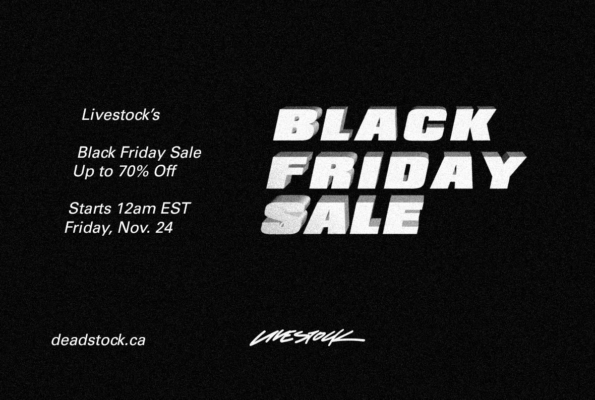 Black Friday Sneaker Sales 2017: Livestock