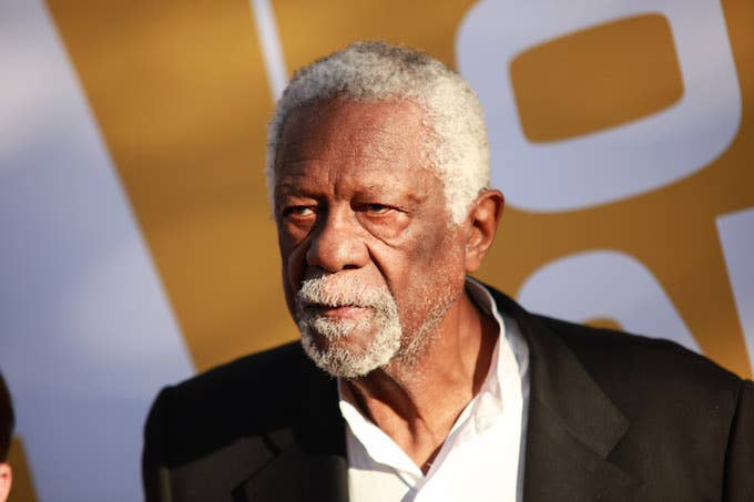 Bill Russell at the NBA Awards