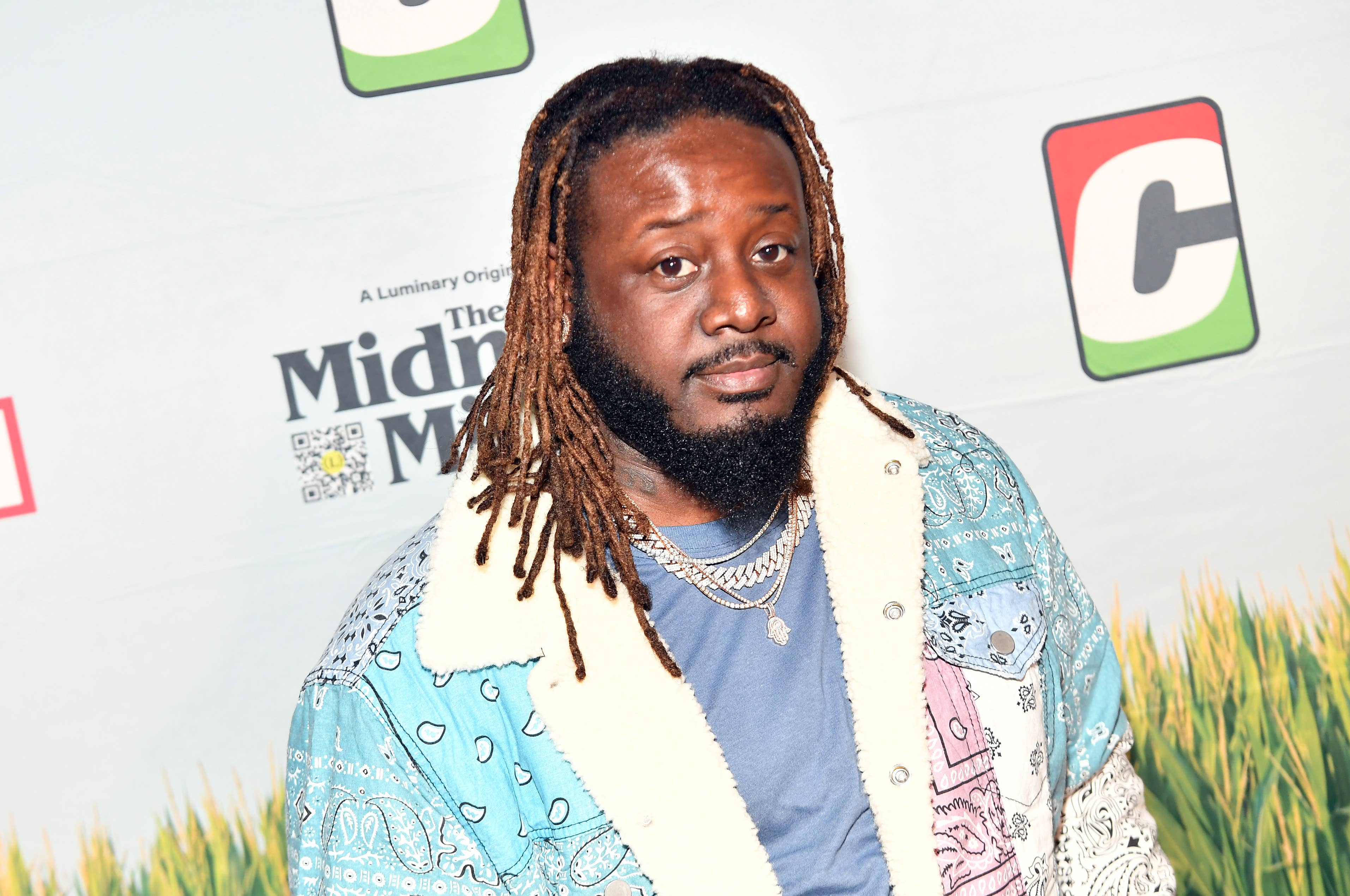 T-Pain attending screening for Dave Chappelle documentary