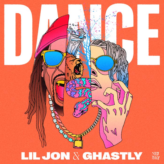 Lil Jon and Ghastly &quot;Dance&quot; cover art