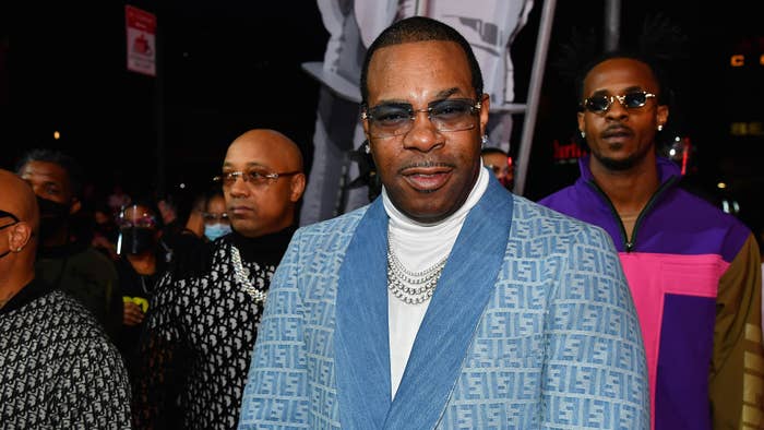 Busta Rhymes attends the 2021 MTV Video Music Awards at Barclays Center