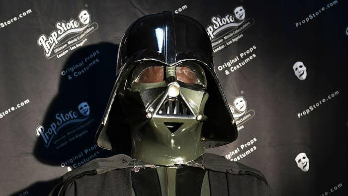 Darth Vader&#x27;s helmet.