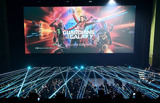 The European launch event of Marvel Studios&#x27; &#x27;Guardians of the Galaxy Vol. 2.&#x27;