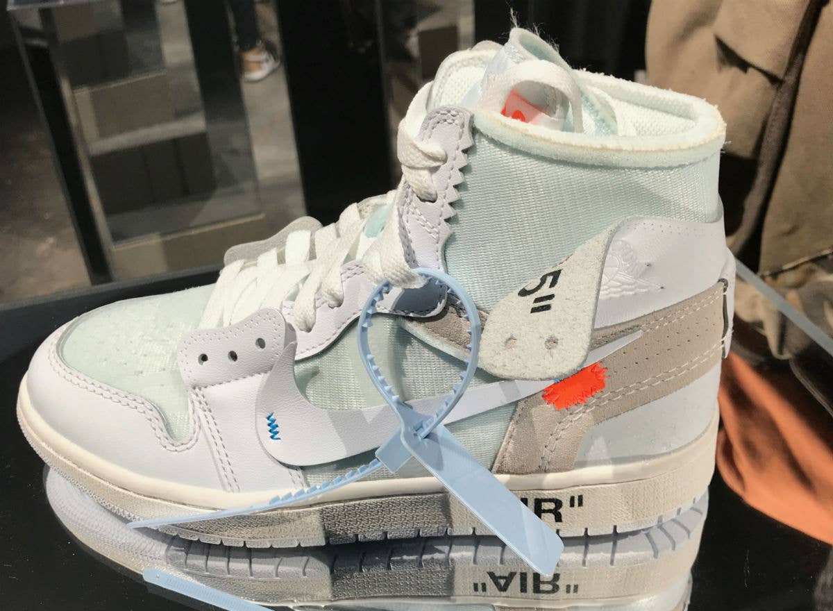 new off white air jordan 1