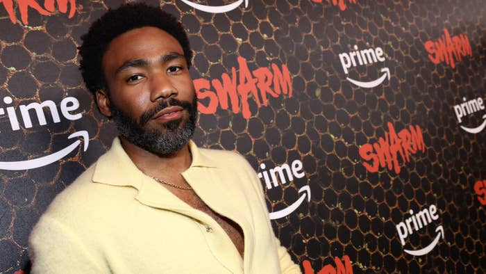 Swarm event with Donald Glover on the red carpet