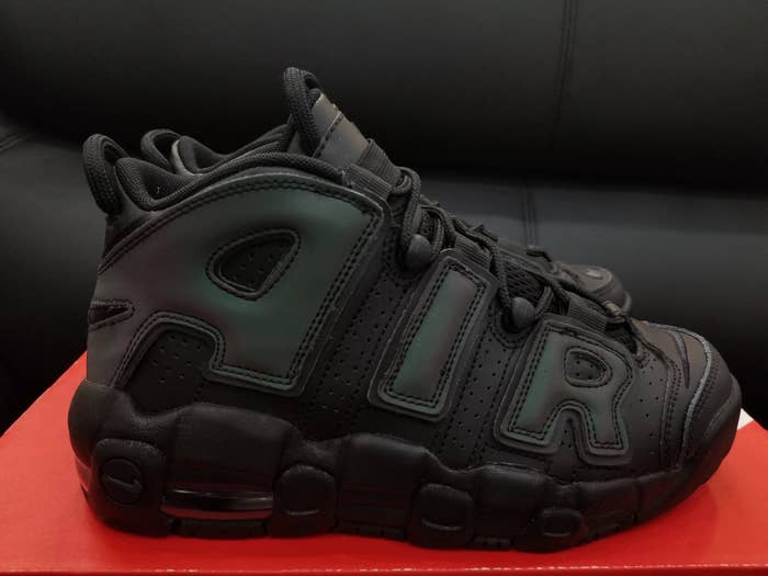 Nike Air More Uptempo GS &#x27;Reflective&#x27; 922845 001 (Lateral)