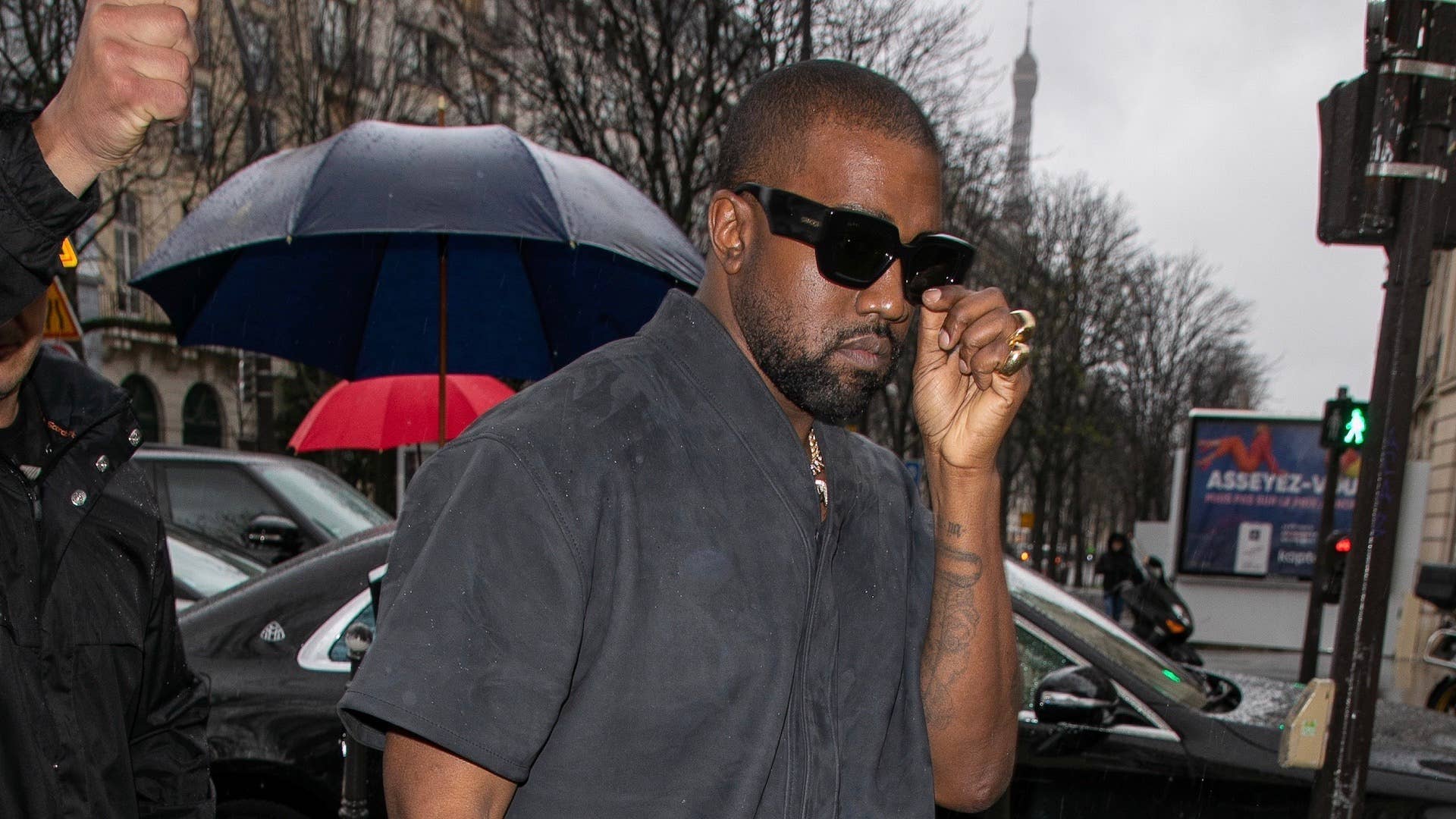 In a rare collaboration between Kanye West and luxury fashion