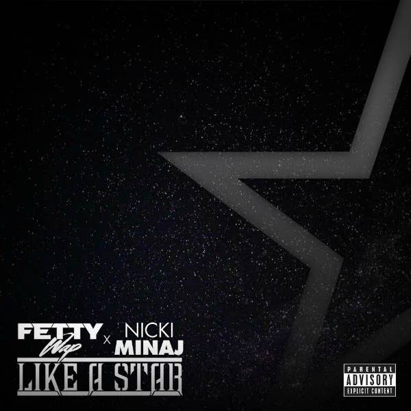 This is Fetty Wap and Nicki Minaj's "Like a Star" art.