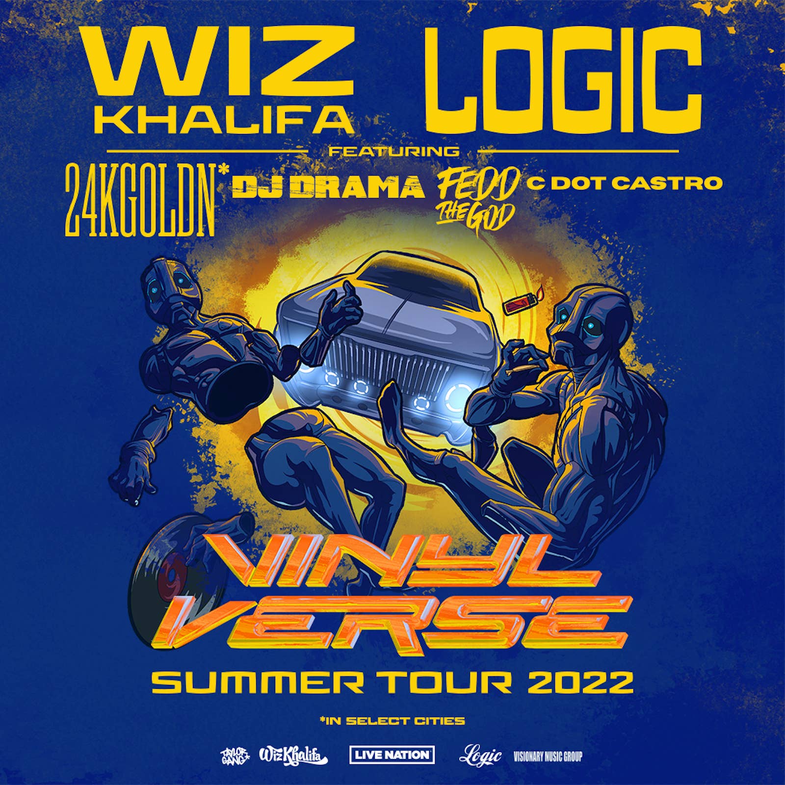 Wiz Khalifa and Logic's Vinyl Verse Tour