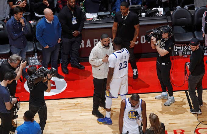 NBA Spoke to Toronto Raptors About Drake's Courtside Behavior