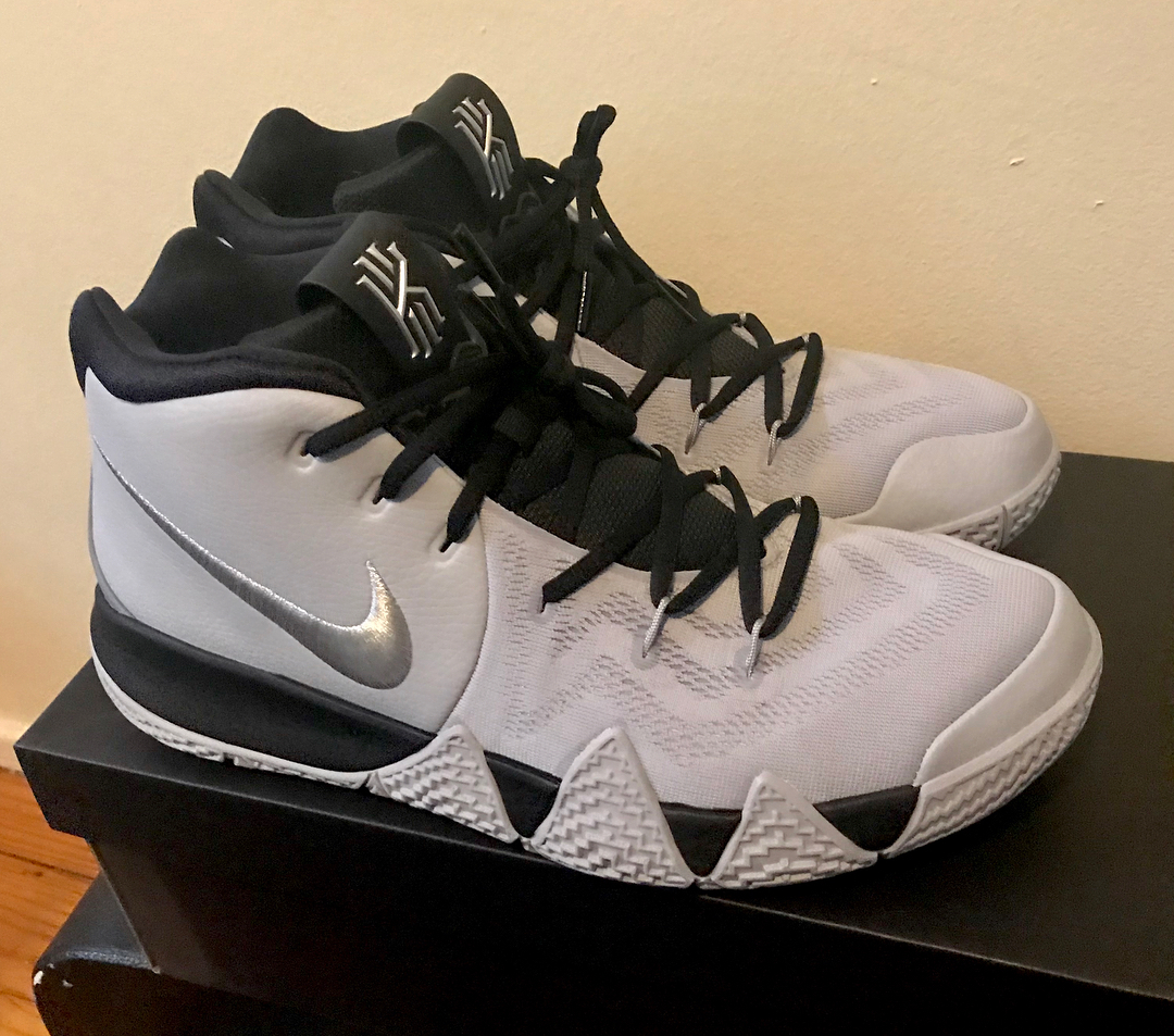 Kyrie 4 clearance oreo white black