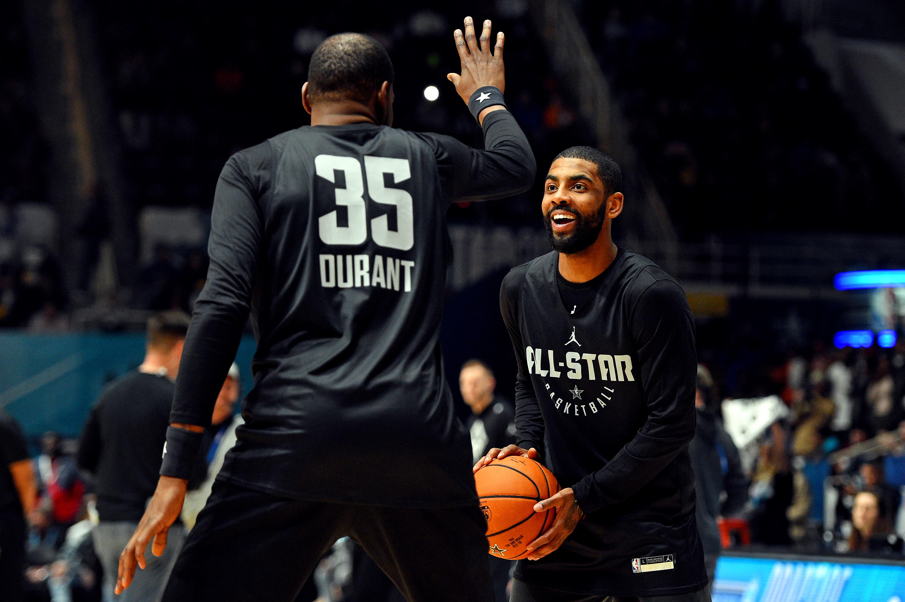 Kevin Durant Kyrie Irving All Star 2019