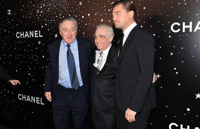 De Niro, Scorsese, and DiCaprio.