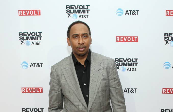 Stephen A. Smith attends the REVOLT X AT&amp;T Host REVOLT Summit
