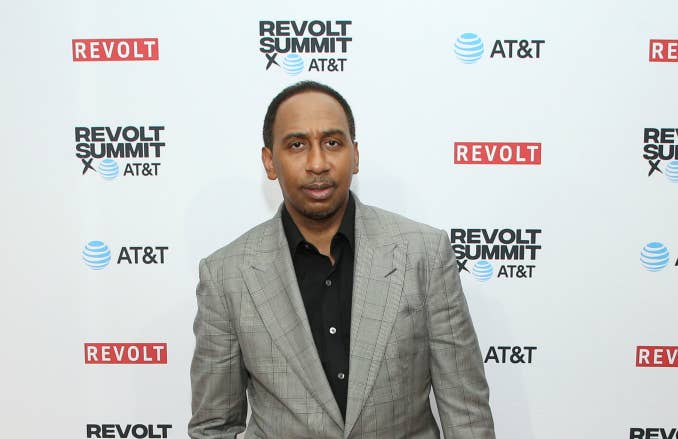 Stephen A. Smith attends the REVOLT X AT&T Host REVOLT Summit