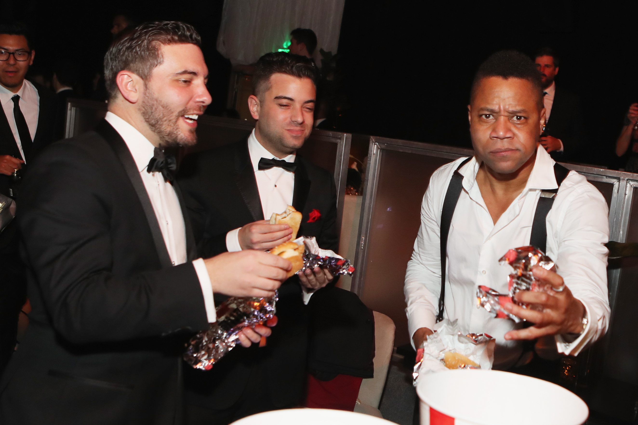 Cuba Gooding Jr. attends The Weinstein Company and Netflix Golden Globe Party