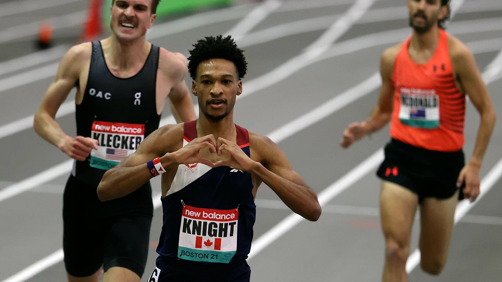 Toronto long-distance runner Justyn Knight
