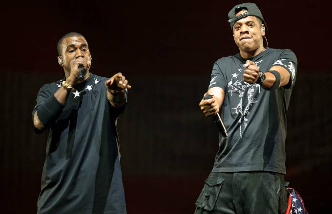 Kanye and Jay Z